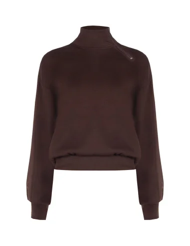 Sweater Rinascimento - Donkerbruin