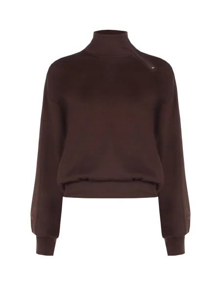 Sweater Rinascimento - Donkerbruin