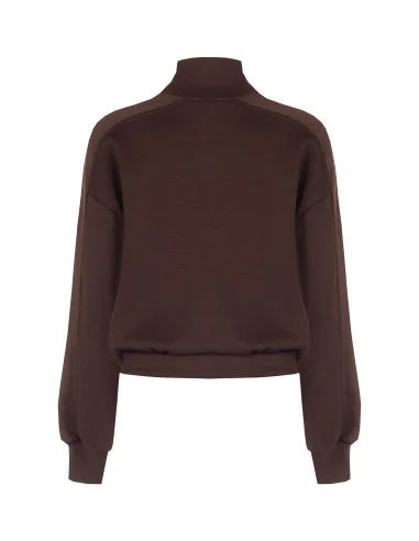 Sweater Rinascimento - Donkerbruin
