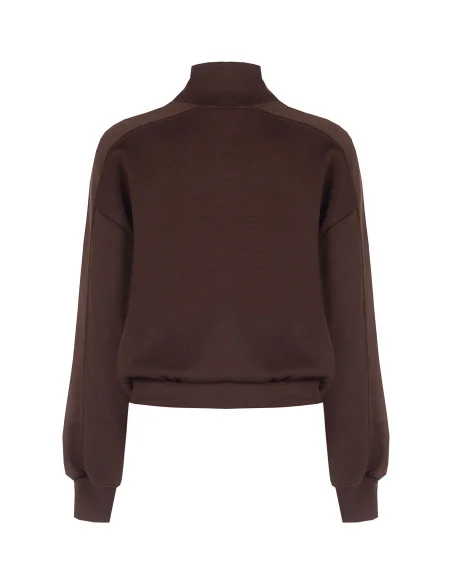 Sweater Rinascimento - Donkerbruin
