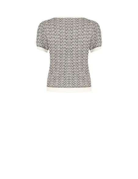 Tweedtrui met lurex Rinascimento