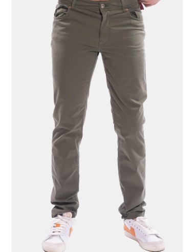 Rodrigo-broek met 5 zakken in effen kleur