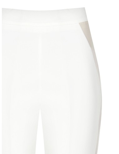 Rechte broek met contrasterende bies van Rinascimento