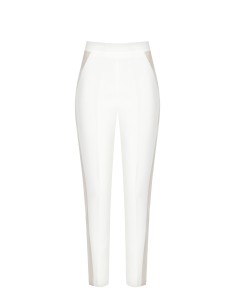 Rechte broek met contrasterende bies van Rinascimento