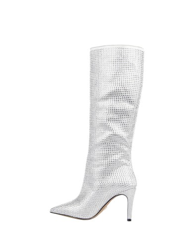 Hoge laarzen met strass Rinascimento