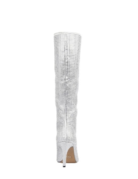 Hoge laarzen met strass Rinascimento