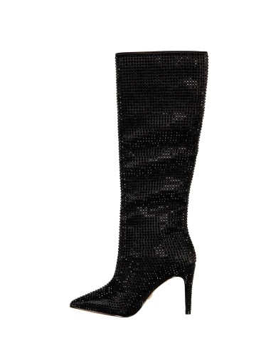 Hoge laarzen met strass Rinascimento