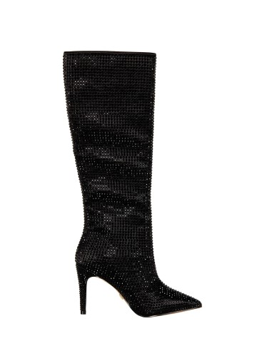 Hoge laarzen met strass Rinascimento