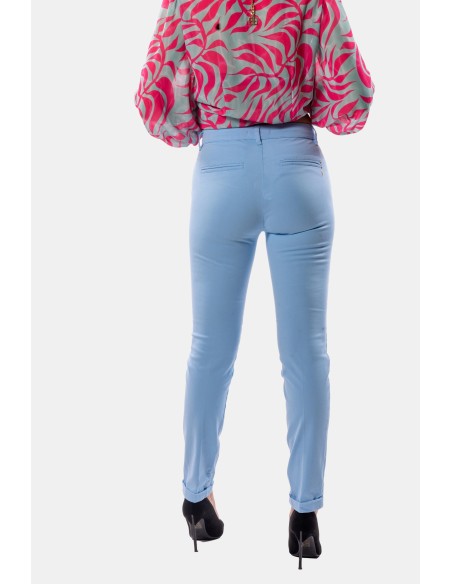 Regular chino van gabardine van Fracomina