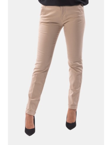 Regular chino van gabardine van Fracomina