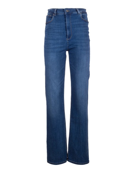 Regular jeans met push-upeffect van denim met medium wassing Fracomina