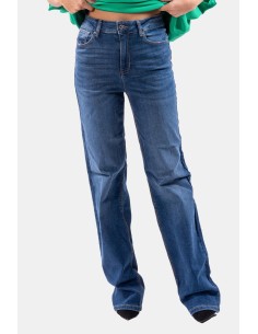 Regular jeans met push-upeffect van denim met medium wassing Fracomina