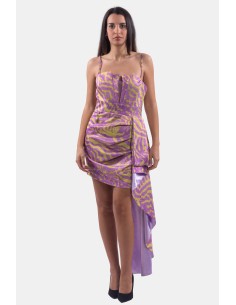 Slim-fit jurk met dierenprint van Fracomina