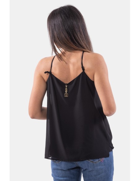Top met juweelbandjes Fracomina