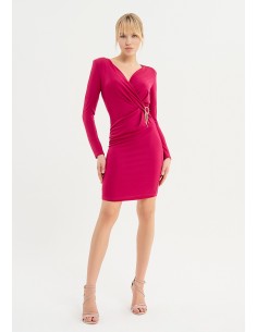 Slim-fit mini-jurk van stretchstof van Fracomina