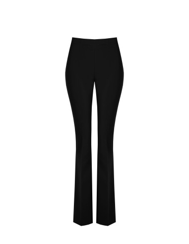 Flared broek van technische stof van Rinascimento