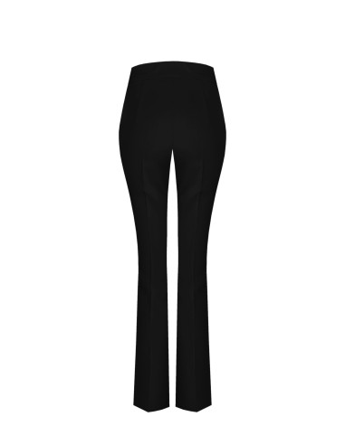 Flared broek van technische stof van Rinascimento