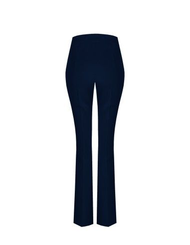 Flared broek van technische stof van Rinascimento