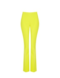 Flared broek van technische stof van Rinascimento