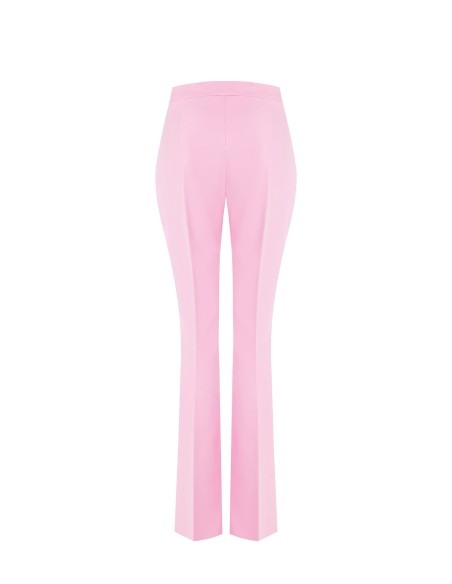 Flared broek van technische stof van Rinascimento