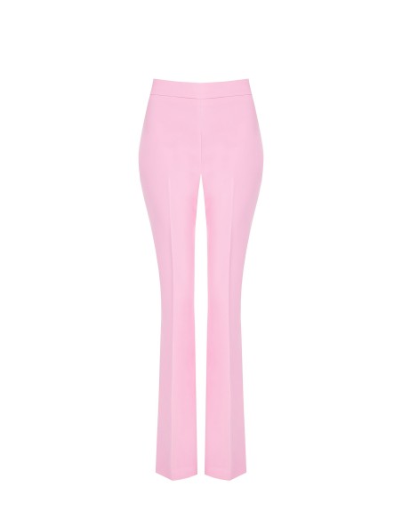 Flared broek van technische stof van Rinascimento