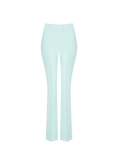 Flared broek van technische stof van Rinascimento
