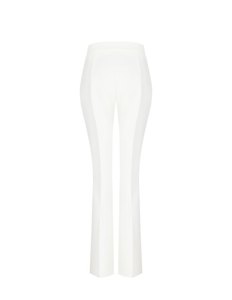 Flared broek van technische stof van Rinascimento