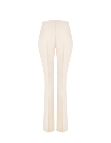 Flared broek van technische stof van Rinascimento