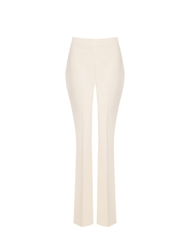 Flared broek van technische stof van Rinascimento
