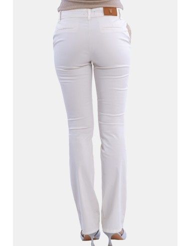 Effen bootcutbroek van Fracomina