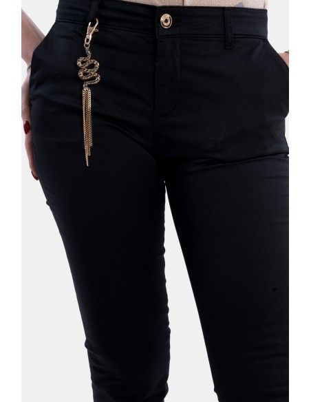 Effen bootcutbroek van Fracomina