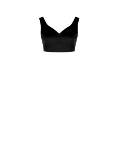 Cropped top van satijn van Rinascimento 2