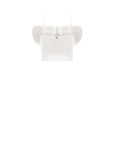 Cropped bustiertop met maxi-strik Rinascimento 2