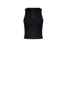 Neopreen top met mesh aan de voorkant en een maxi-rits aan de achterkant Rinascimento 2