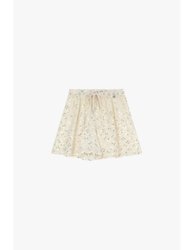 Shorts met motieven en een riem van Dixie