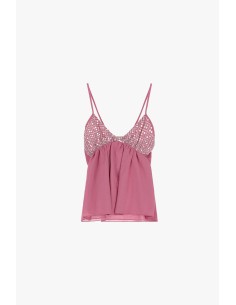 Top met spaghettibandjes en V-hals 2