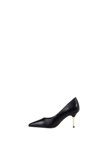 Lage pumps met gouden hak Rinascimento