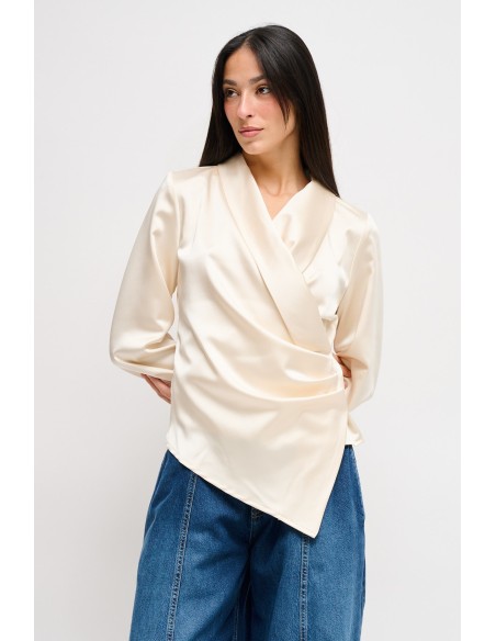 Blouse met asymmetrische zoom Maryley