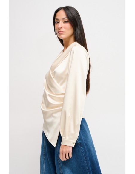 Blouse met asymmetrische zoom Maryley