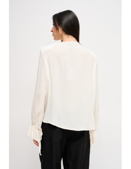 Viscose blouse met ruches Maryley