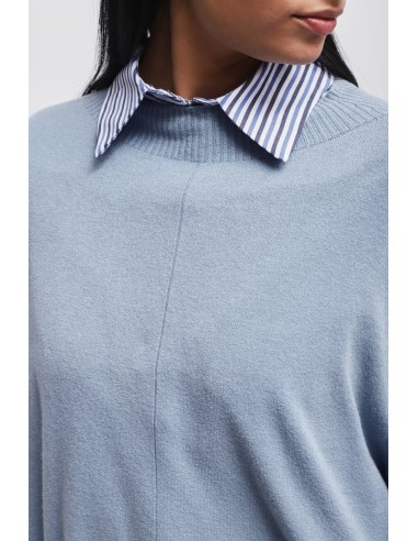 Maryley oversized top met 3/4-mouwen