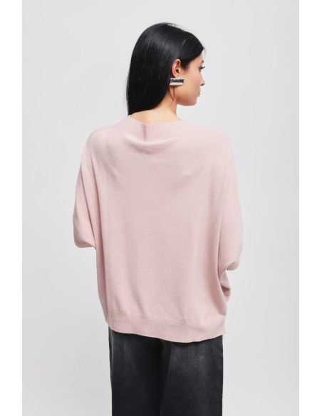 Maryley oversized top met 3/4-mouwen