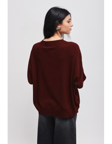 Maryley oversized top met 3/4-mouwen