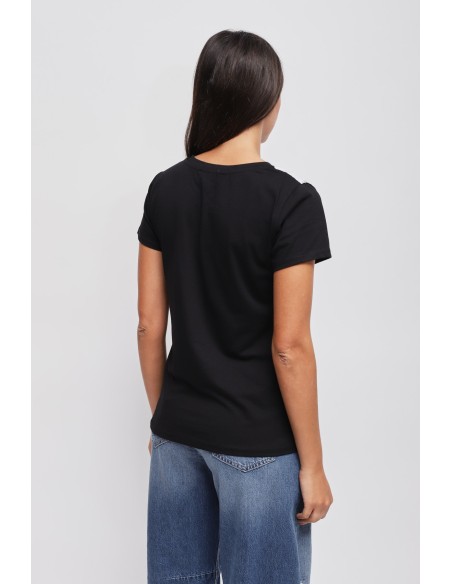T-shirt met kanten details Maryley