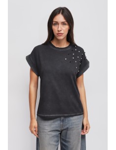 T-shirt met strass Maryley