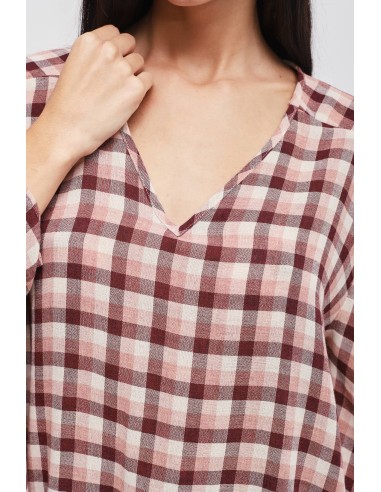Oversized geruite blouse Maryley