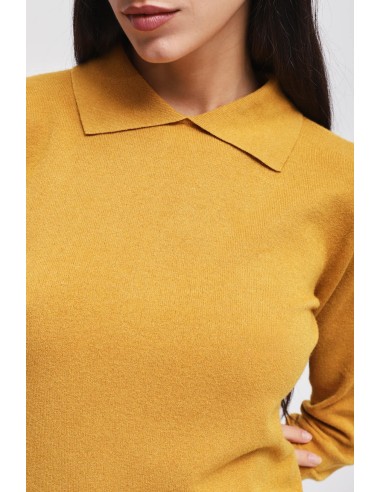 Viscose trui met Maryley-kraag