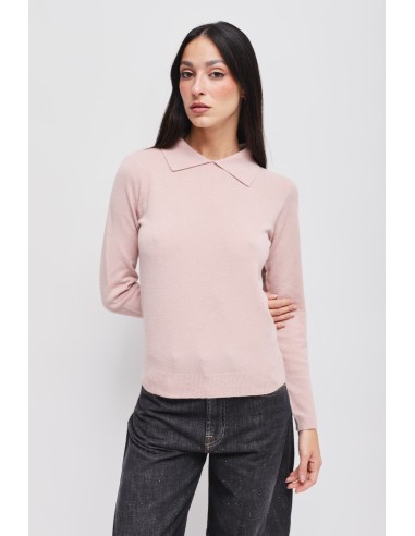 Viscose trui met Maryley-kraag