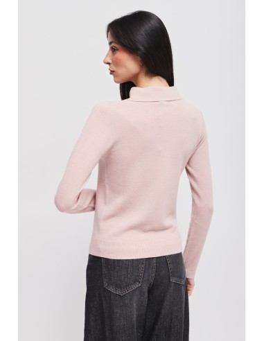Viscose trui met Maryley-kraag