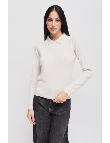 Viscose trui met Maryley-kraag
